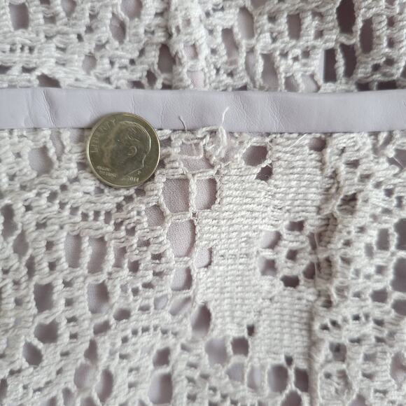 Burberry London Lace Pencil Skirt Light Purple Spring Easter Women 6 - Picture 13 of 13